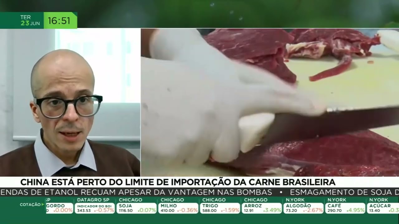 China está perto do limite de importação da carne brasileira