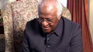 GlobeTrotter Jon Haggins TV Interviews Bishop Desmond Tutu