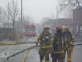 Smoking Pointe-St-Charles nov15 9am Recycling paper fire Smoking Pointe-St-Charles nov15 9am Recycling paper fire