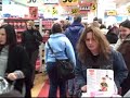 Shoppers in Woolworths