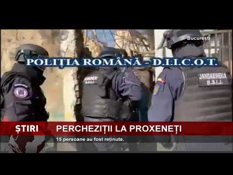Val de percheziții și 15 persoane reținute, într-un dosar de proxenetism