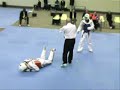 Aomar Quarts de finale champ idf 2007 de tkd