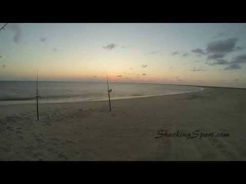 OBX Summer Fishing (SHARKING) on Island (HD). (GoPro hero3 black edition)