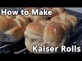 How to Make Kaiser Rolls