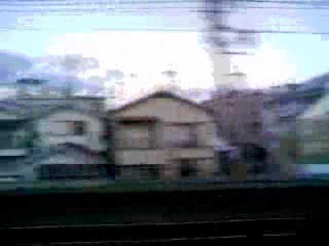 寝台急行銀河 車窓 高槻（通過）→吹田（通過）