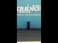 Quiko automatic bollard. White edition. FX. Fastest version of quiko rising bollards