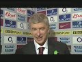Thierry Henry interview after he and Pires botch a penalty..