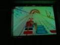Playing Audiosurf with wiimote on projector