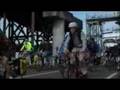 Bicycle commuters Bainbridge ferry to Seattle