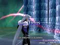 Dissidia Final Fantasy: Sephiroth nv100 VS Tidus nv105