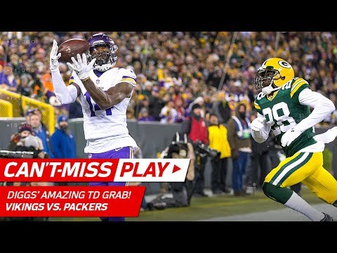 Video: Stefon Diggs' Toe-Tap TD to Extend the Lead vs. Green Bay! | Can't-Miss Play | NFL Wk 16 Highlights