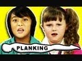 KIDS REACT TO PLANKING