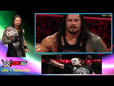 Roman Reigns vs Rusev United States Championship Match Raw, Sept 26, 2016 | wwe zentek media