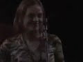 anneli was the first support act to perform on the stage of vallhall before a-ha's show.