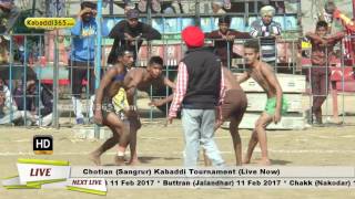 Chotian (Sangrur) Kabaddi Tournament 6 Feb 2017