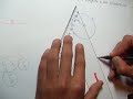 Tangencias - Circunferencia tangente a dos circunferencias