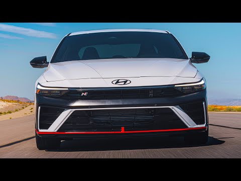2024 Hyundai Elantra N – Exterior and Interior / Sports compact sedan