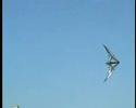 Flight of the Genesis UL made by level one kites