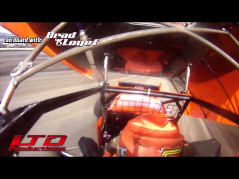 Brad Loyet Qualifying Run at 2014 Knoxville Nationals
