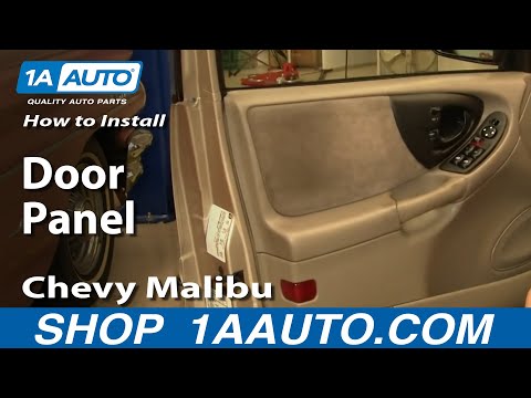How To Install Replace Door Panel Chevy Malibu 97-03 1AAuto.com