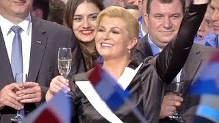 Hırvatistan'ın ilk kadın cumhurbaşkanı