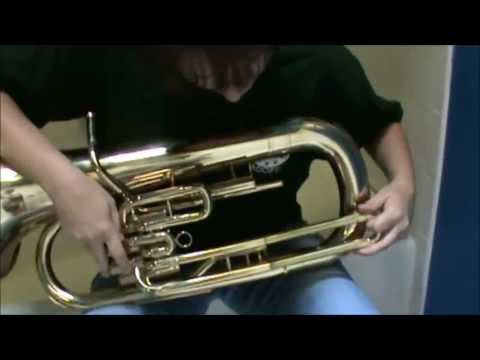 how to properly clean a euphonium