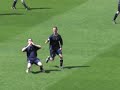 the results of the football aid 2008 - goal of the season competition were as follows -  

no 1: a - aston villa, game 1 - paul cridland 
no 2: f - heart of midlothian - duncan rennie 
no 3: b - celtic - game 1 - david walker   

the pressures now on our 2009 players to at least attempt to match this seasons efforts!

goal of the season finalists

a - aston villa, game 1 - paul cridland 
b  celtic, game 1 - david walker 
c - charlton athletic - chris gough 
d - coventry city - jim rae 
e - everton, game 2 - ian dermott 
f - heart of midlothian - duncan rennie 
g - international challenge - anton gallagher 
h - liverpool, game 1 - thomas mann 
i - manchester utd - dennis johnson 
j - middlesbrough - stephen liddell 
k - newcastle utd - jonathan appleby 
l - queens park rangers - richard howard 
m - rangers - chris maccormick 
n - scotland international - douglas moore 
o - southampton - philip thorpe 
p - watford - joel moody 
q - west bromwich albion - john denley 
r - west ham utd, game 1 - greg regan 

thanks to chillpics' shane wilkinson for providing and editing all the footage for our competition. official matchday dvds of our season 2008 games can be ordered by calling chillpics on tel - 07976 509335 or e-mailing - wilkie002@ntlworld.com  

football aid hosts charity football (or soccer) matches at most of the uk's largest premier league, championship and spl grounds allowing supporters the chance to 'live the dream' and play a 90 min match alongside club legends on the hallowed turf of the club they support. please visit - www.footballaid.com for further information.
