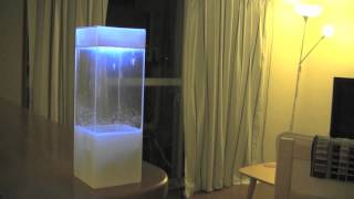明日の天気を室内で再現、視覚的に天気が分かるインテリア「tempescope」