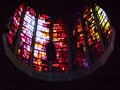 metropolitan cathedral of christ the king, liverpool  
designed by sir frederick gibberd and consecrated in 1967. music: libera nos by ryan wigglesworth, performed by the choir of new college oxford.    * liverpudlians affectionately call the cathedral 