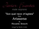 Riccardo Broschi - Son qual nave - Javier Fuentes - male soprano
