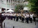 orchestra on Athens street