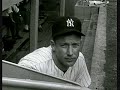 footage of Mickey Mantle playing ball