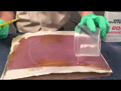 how to apply fiberglass
