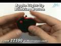 Apple Light Up Blinking Button