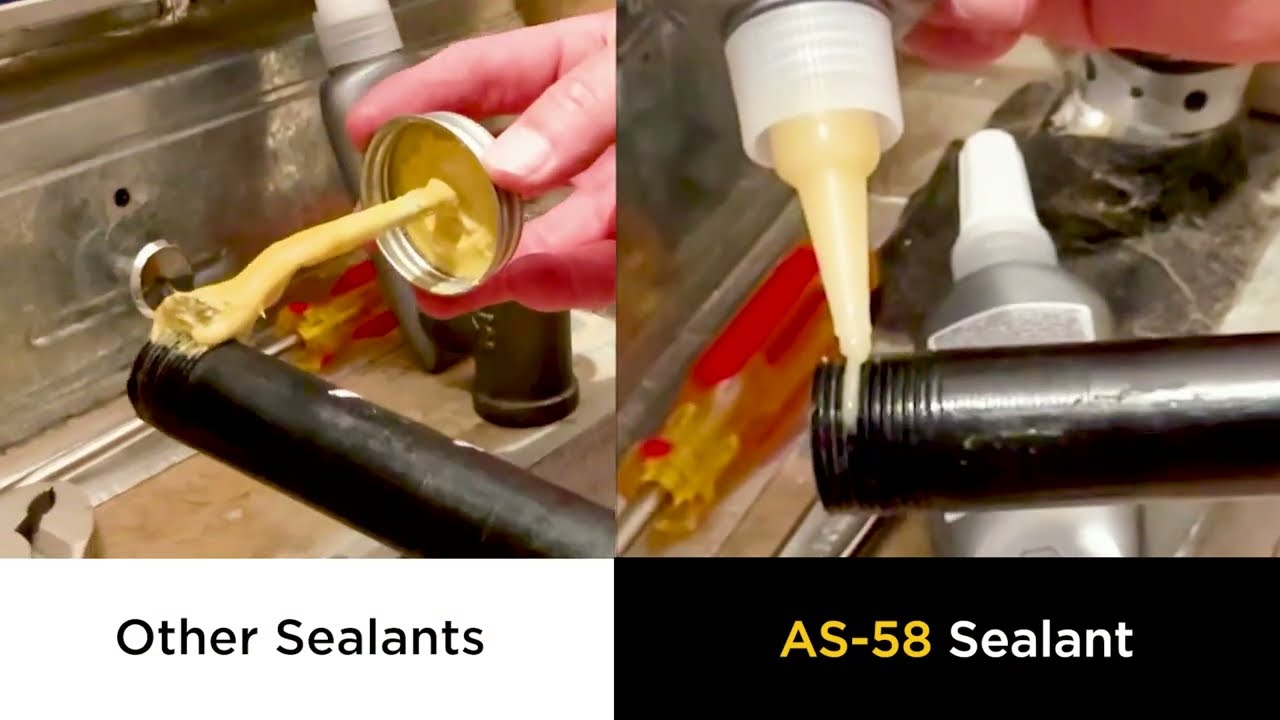 AS 58 Thread Sealant v.s. Pipe Dope