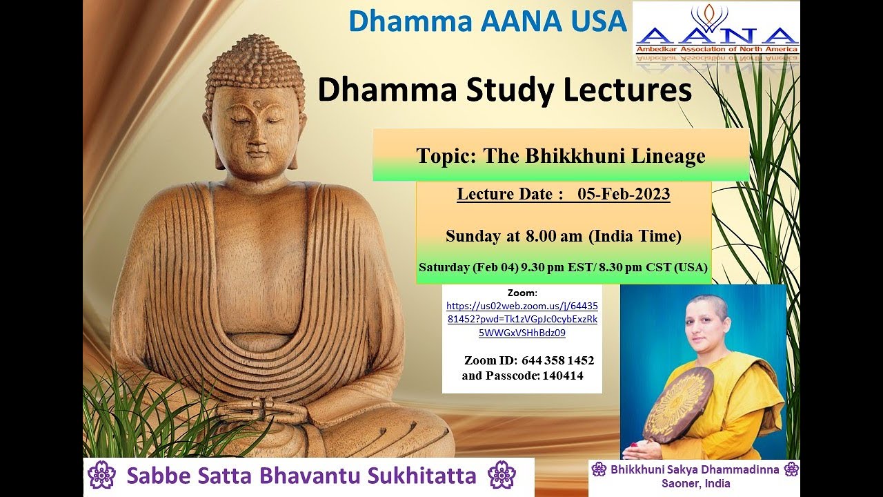 Bhikkhuni Sakya Dhammadinna, Topic: The Bhikkhuni Lineage (Bhikkhuni Vanshavali)