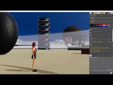 How to make realistic glasslook in Chathouse 3D (Realtime)