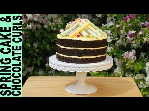 video-linktoworks-Gluten Free Cake with Chocolate Curls Recipe Gluten...