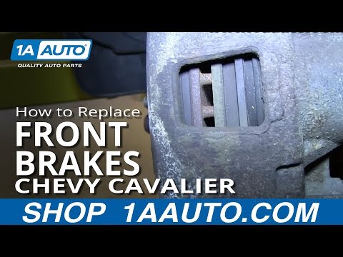 How To Install Replace Do a Front Brake Job 1992-05 Chevy Cavalier