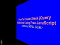 How To Create Sleek jQuery Slideshow Free For Multiple Purposes