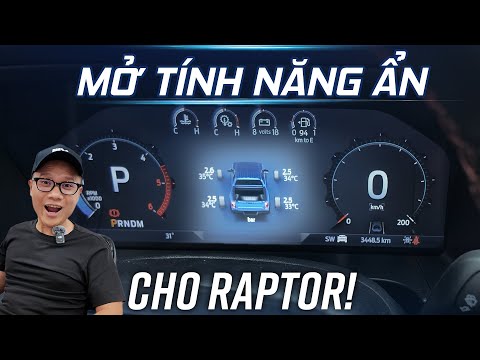 Mở tính năng ẩn, thêm những option cực giá trị trên Ford Ranger Raptor