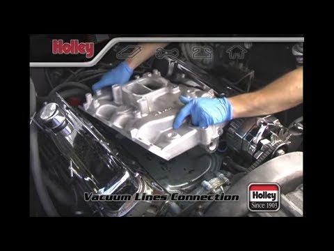 how to install a carburetor on a 350