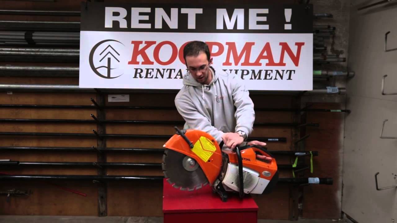 Koopman Rentals - Steel Cutoff Saw HD