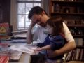 Claire reading to Daddy 11-7-09
