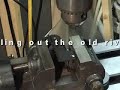 Drilling out old rivets