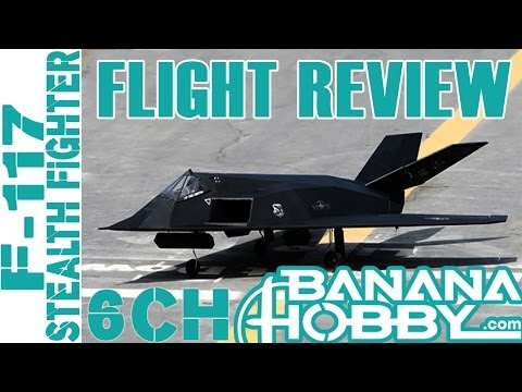 F-117 Stealth Fighter 70MM RTF EDF Flight Review! Full Retracts and Bomb Bay! AWESOME!