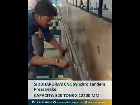 CNC Synchro Tandem Press Brake Machine