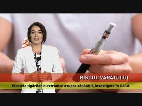 Țigara electronică, posibilă cauză a unor boli pulmonare grave