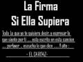 La Firma - Si ella Supiera