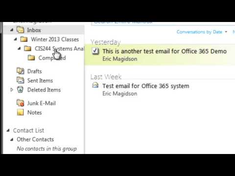 how to organize email